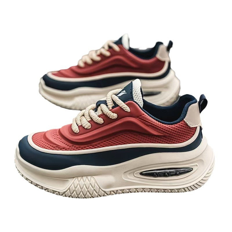 Damen Sportliche Chunky Sneakers mit Luftpolster und atmungsaktivem Obermaterial EB