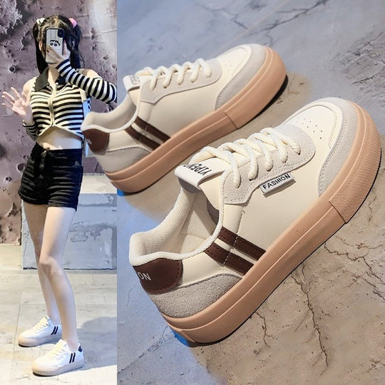 Damen Sportliche Sneakers mit modischem Design und rutschfester Sohle EB