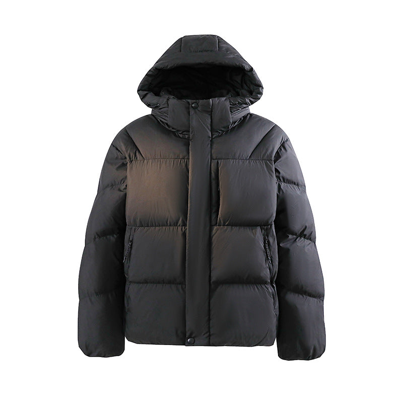 Damen Sportliche Winterjacke mit hohem Kragen und praktischen Taschen EB