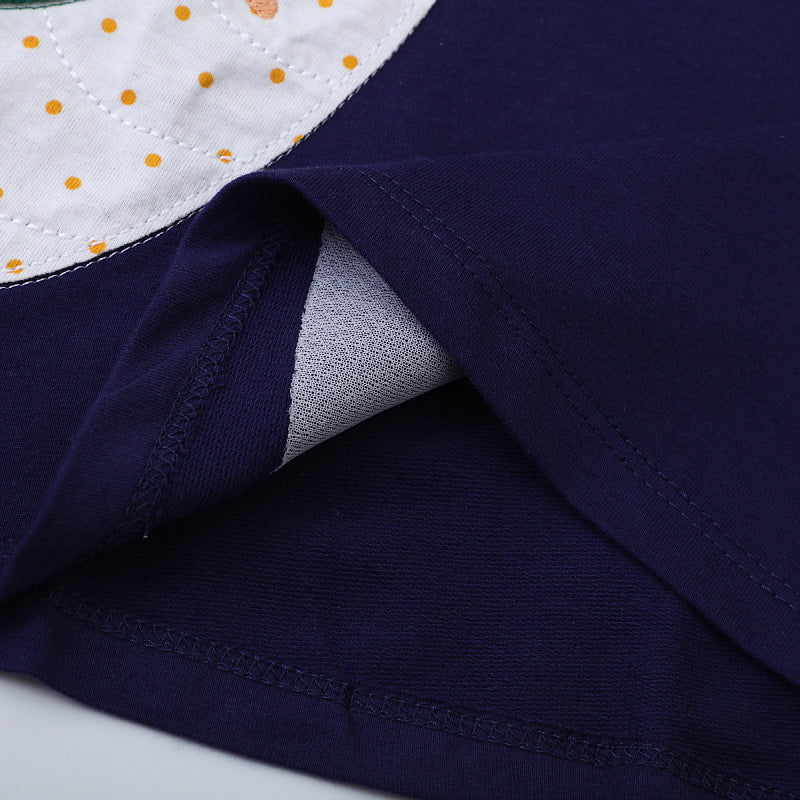 Mädchen Sweatkleid mit zauberhaftem Drachenmotiv EB