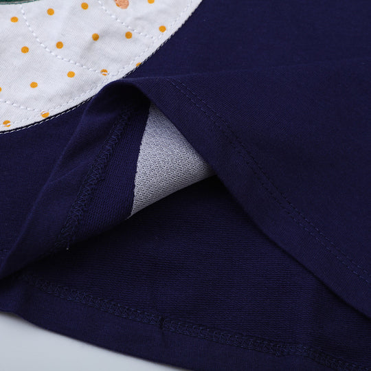 Mädchen Sweatkleid mit zauberhaftem Drachenmotiv EB