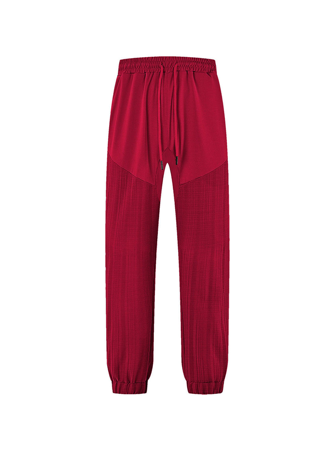Damen sportliche Jogginghose mit elastischem Bund und strukturiertem Design EB