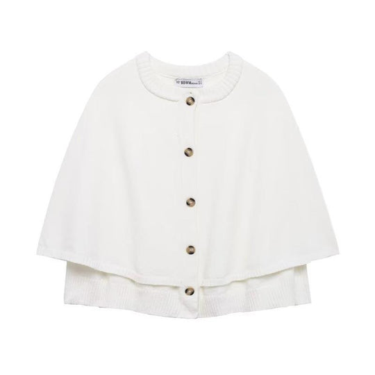 Damen modischer Umhangpullover EB