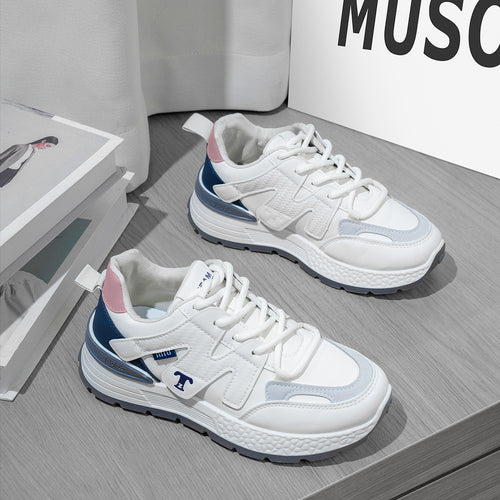 Damen Sportliche Sneakers mit atmungsaktivem Obermaterial und dämpfender Sohle EB