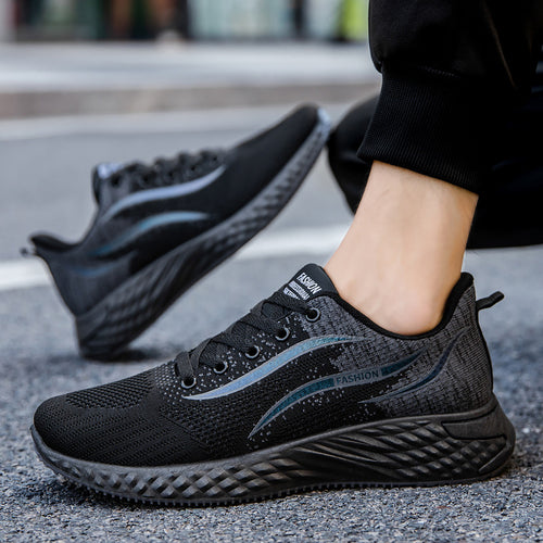 Damen Leichte und atmungsaktive Sportschuhe mit flexiblem Sohlenprofil EB