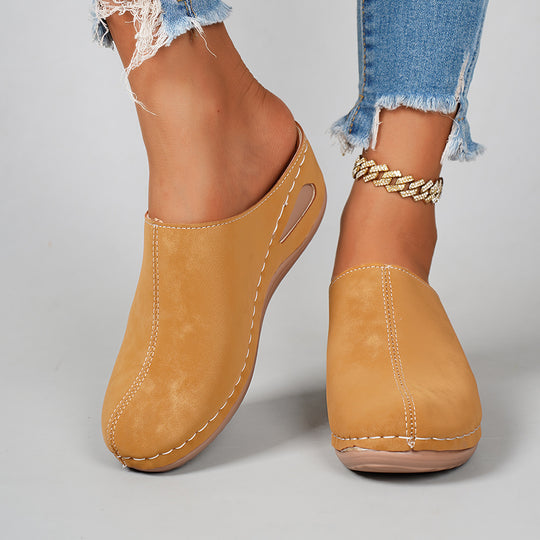 Damen Mules mit ergonomischem Fußbett und modischem Schnitt EB
