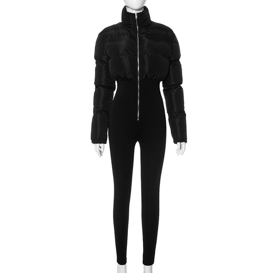 EB | Damen Daunenjacke mit Gürtelhose