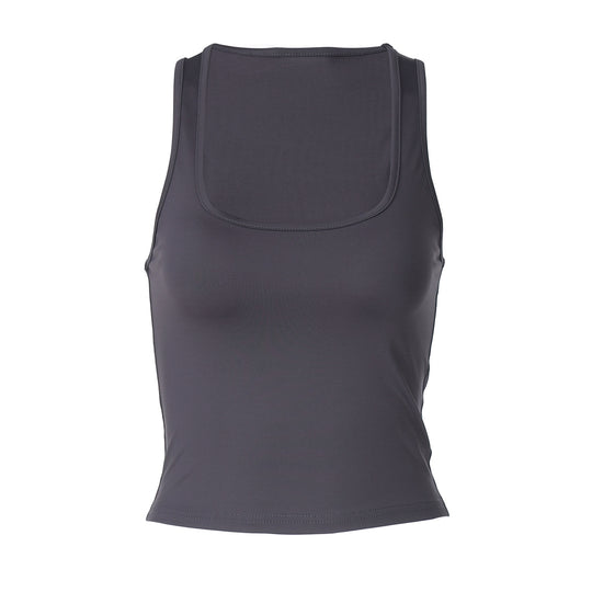 Damen Sportliches Tanktop mit breiten Trägern EB