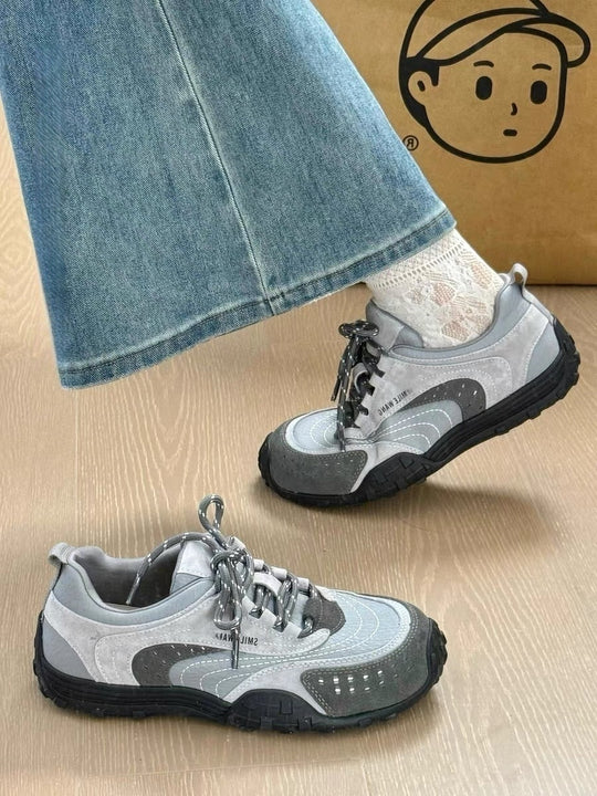Damen Lauf- und Freizeitschuhe mit atmungsaktiver Mesh-Oberfläche und widerstandsfähiger Sohle EB