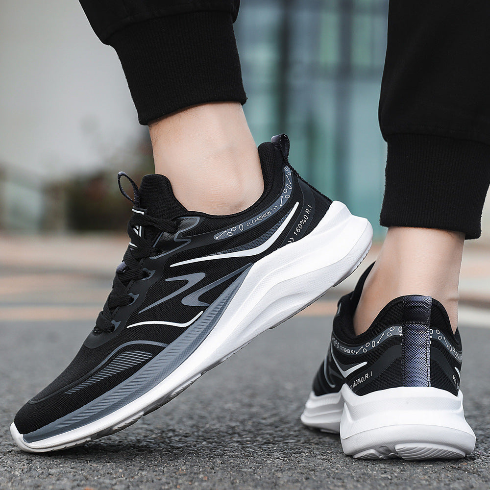 Damen Leichte und atmungsaktive Fitness-Sneaker mit flexiblem Dämpfungssystem EB