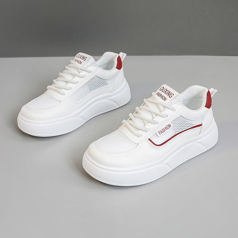 Damen Trend-Sneaker mit atmungsaktivem Mesh-Obermaterial und dämpfender Laufsohle EB