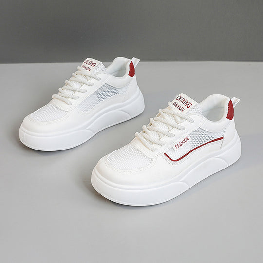 Damen Trend-Sneaker mit atmungsaktivem Mesh-Obermaterial und dämpfender Laufsohle EB