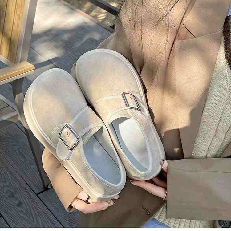 Damen modische Clogs mit verstellbarem Schnallenverschluss und komfortabler Lotussocke EB