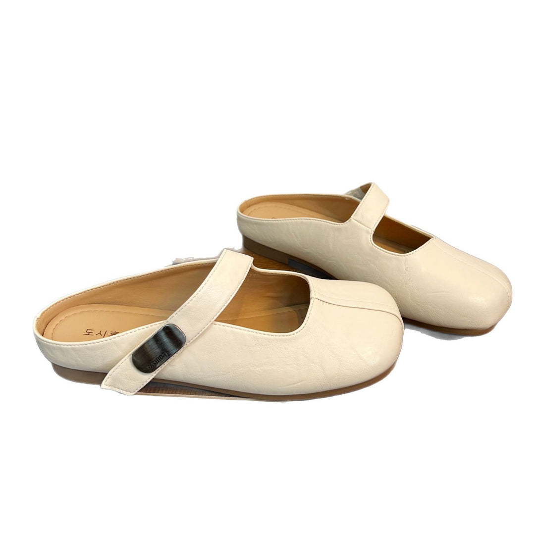 Damen Bequeme Clogs mit praktischem Riemenverschluss und ergonomischer Sohle EB