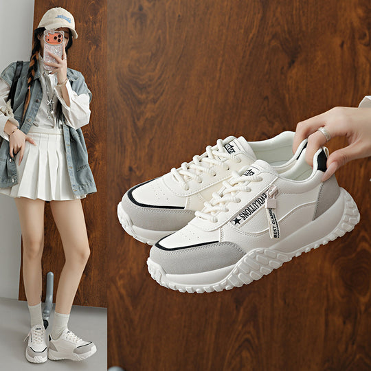 Damen Sportliche Sneakers mit rutschfester Sohle und atmungsaktivem Obermaterial EB