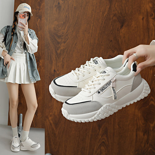 Damen Sportliche Sneakers mit rutschfester Sohle und atmungsaktivem Obermaterial EB