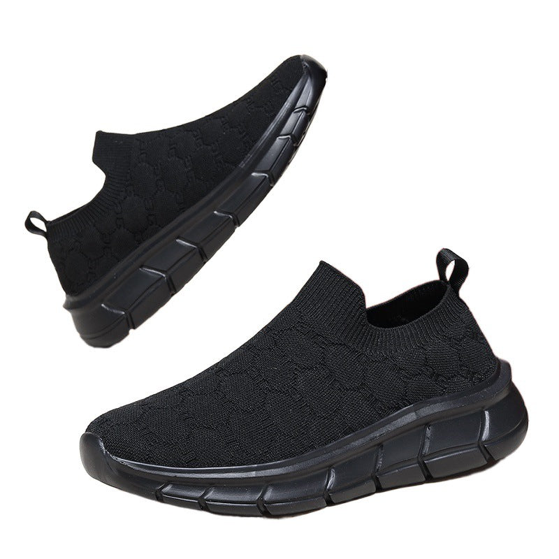 Damen Slip-On Laufschuhe mit atmungsaktivem Obermaterial EB