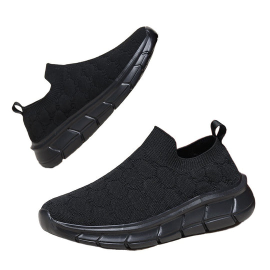 Damen Slip-On Laufschuhe mit atmungsaktivem Obermaterial EB