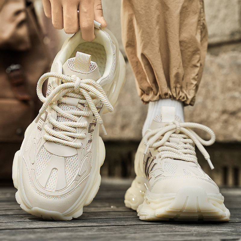 Damen Sportliche und dämpfende Sneakers mit atmungsaktivem Obermaterial EB