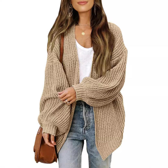 Damen Strickjacke mit lässiger Passform EB