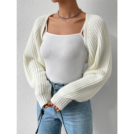Damen Strickjacke mit lässigem Schnitt und Rippstrickdesign EB