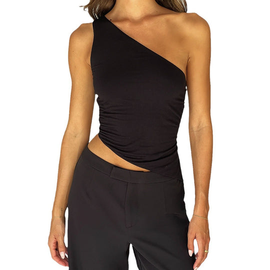 Damen asymmetrisches Top EB