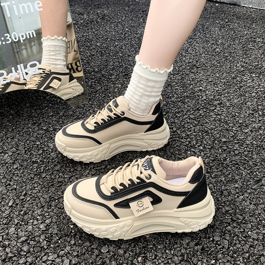 Damen Sportliche Sneakers mit atmungsaktivem Obermaterial und komfortabler Sohle EB