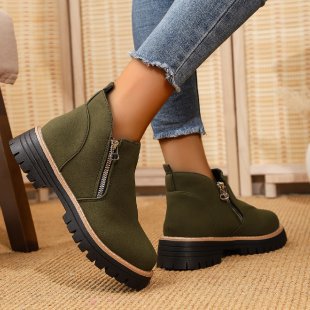 Damen Slip-On Boots mit robustem Profil und komfortabler Einlage EB