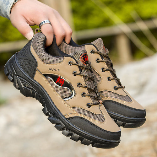 Herren Sportliche Trekking-Sneakers mit rutschfester Sohle und atmungsaktivem Obermaterial EB