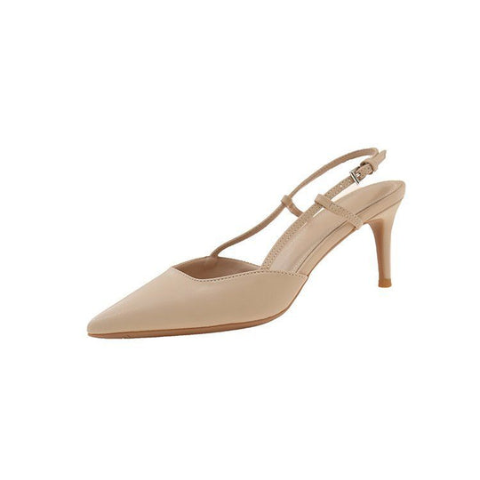 Damen Slingback Pumps mit spitzem Zehenbereich und elegantem Riemchen EB