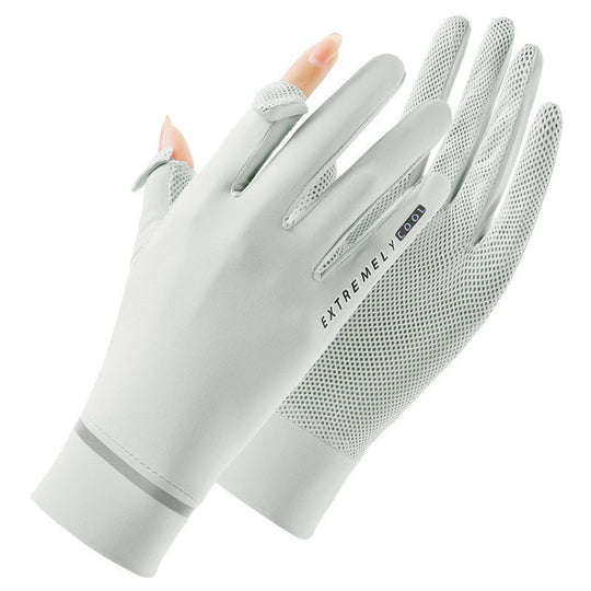 EB | Sonnenschirm Eis Seide Handschuhe