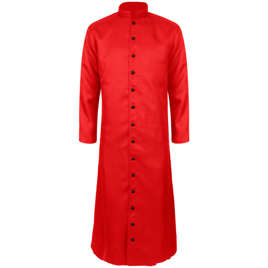 Damen nan eleganter Maxicape-Mantel mit gestuften Schultercapes und Stehkragen Eb