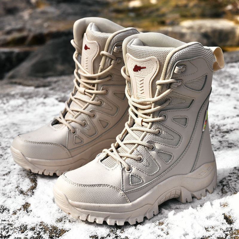 Damen Wasserfeste High-Top Wanderschuhe mit isolierender Innenausstattung EB