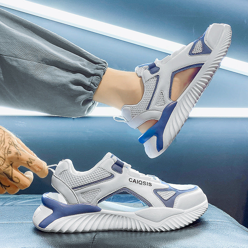 Damen Sportliche Mesh-Laufschuhe mit dämpfender Sohle EB