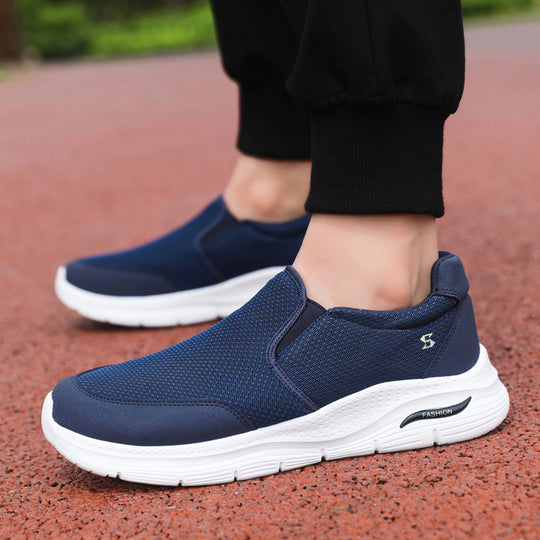 Damen bequeme Slip-On Sneakers EB