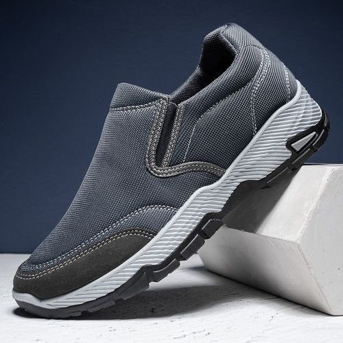 Damen Komfortable Slip-On Sneakers mit rutschfester Sohle EB