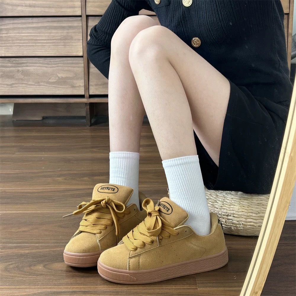 Damen Sneaker aus hochwertigem Wildleder mit weicher Dämpfung EB