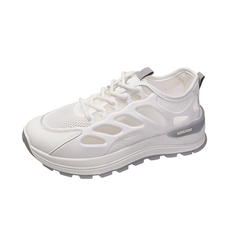 Damen Sportliche Laufschuhe mit atmungsaktiver Mesh-Konstruktion und dämpfender Sohle EB