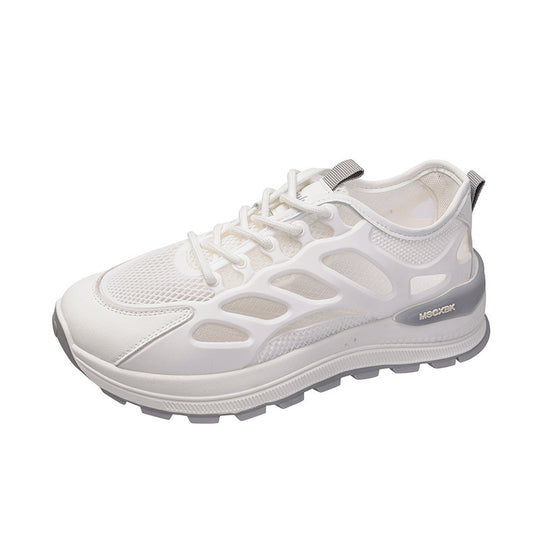 Damen Sportliche Laufschuhe mit atmungsaktiver Mesh-Konstruktion und dämpfender Sohle EB