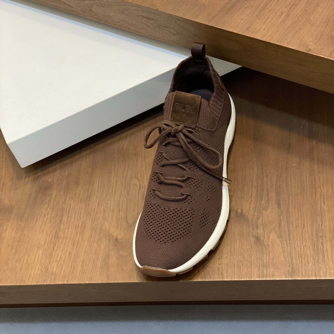 Damen Sportliche Lifestyle Sneakers mit atmungsaktiver Netzstruktur und flexiblem Dämpfungssystem EB
