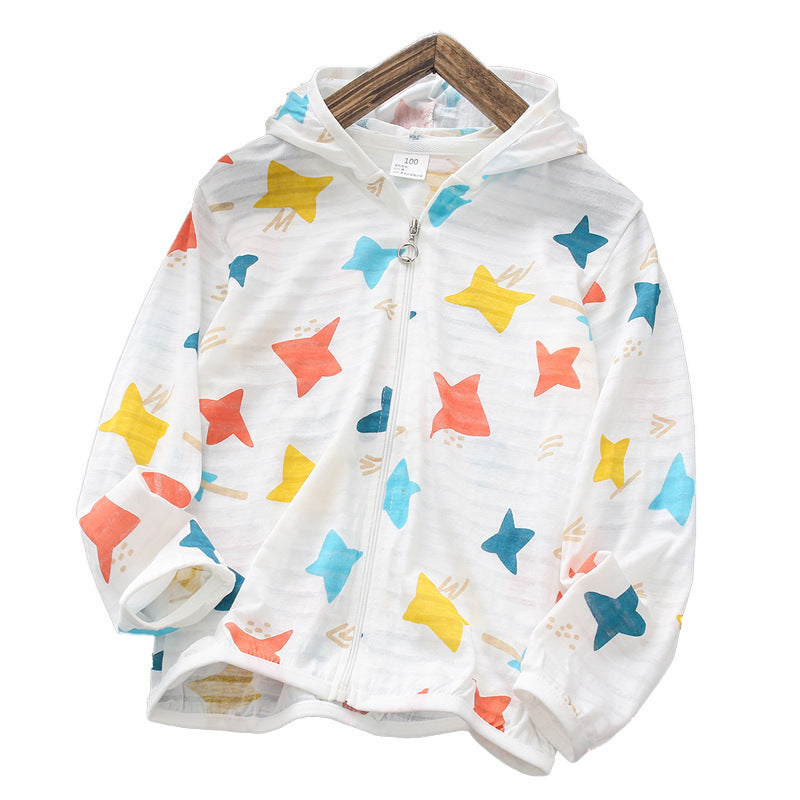 Unisex nan leichte atmungsaktive Kinder Dinosaurier Druck Kapuzenjacke mit Reißverschluss vorne EB