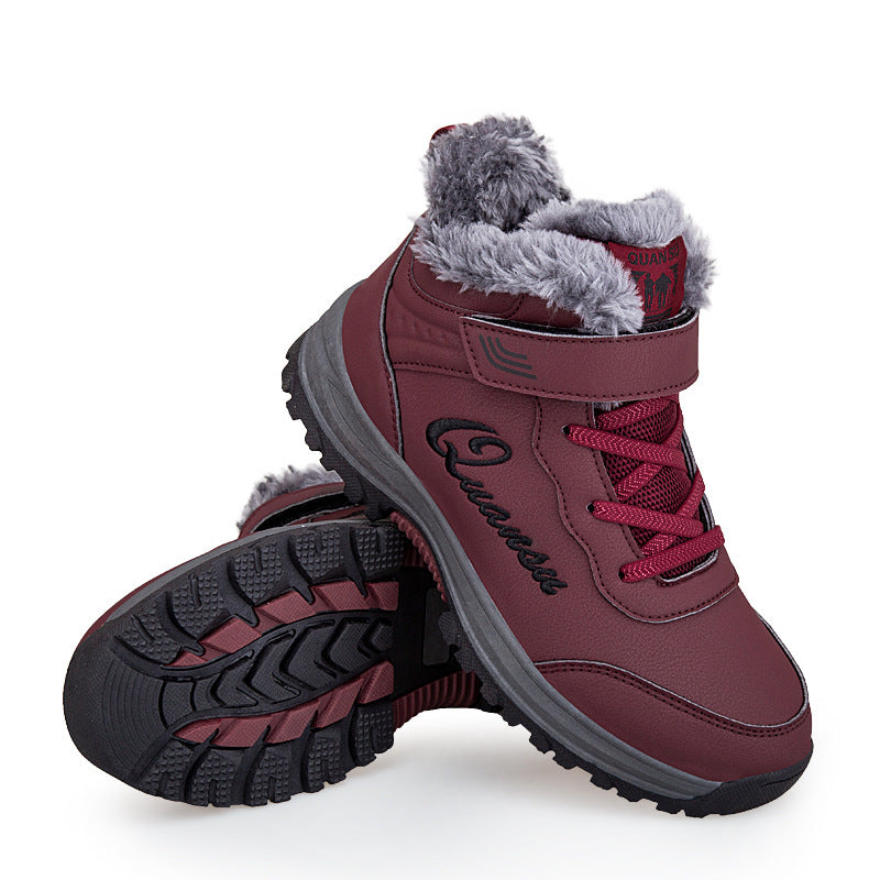 Damen Winterstiefel mit isolierendem Warmfutter und rutschfester Profilsohle EB