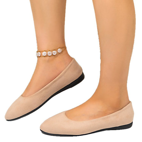 Damen Ballerinas mit elegantem Schnitt und weichem Innenfutter EB