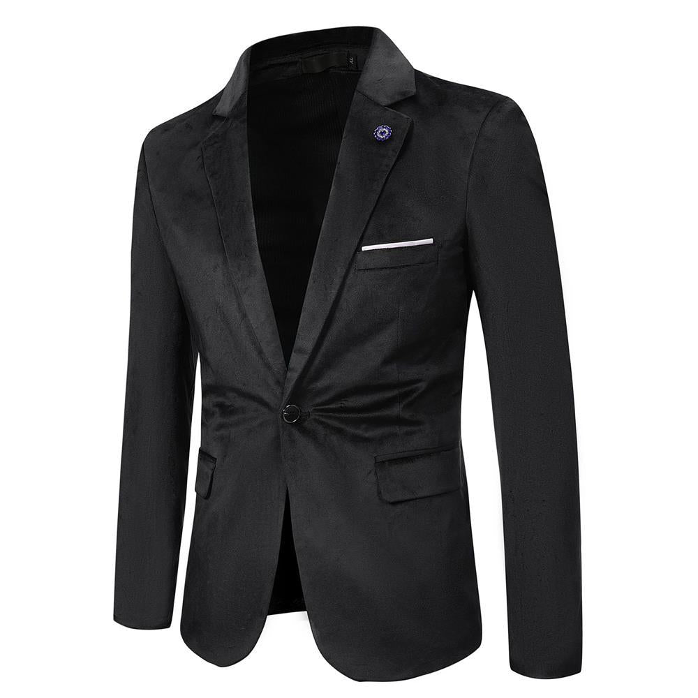 Damen eleganter samt Blazer mit slim fit EB