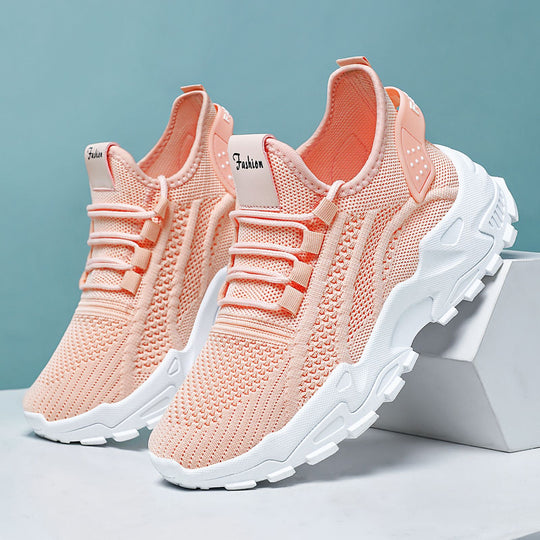 Damen Modische und luftdurchlässige Freizeitschuhe mit rutschfester Sohle EB