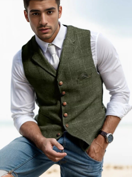 Herren elegante Weste im modernen Stil EB