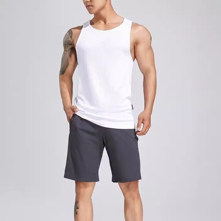 Damen Sportliches Tanktop aus leichtem Rippenmaterial EB