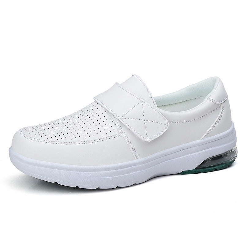 Damen Komfortable Sneakers mit elastischem Klettverschluss und atmungsaktiver Sohle EB
