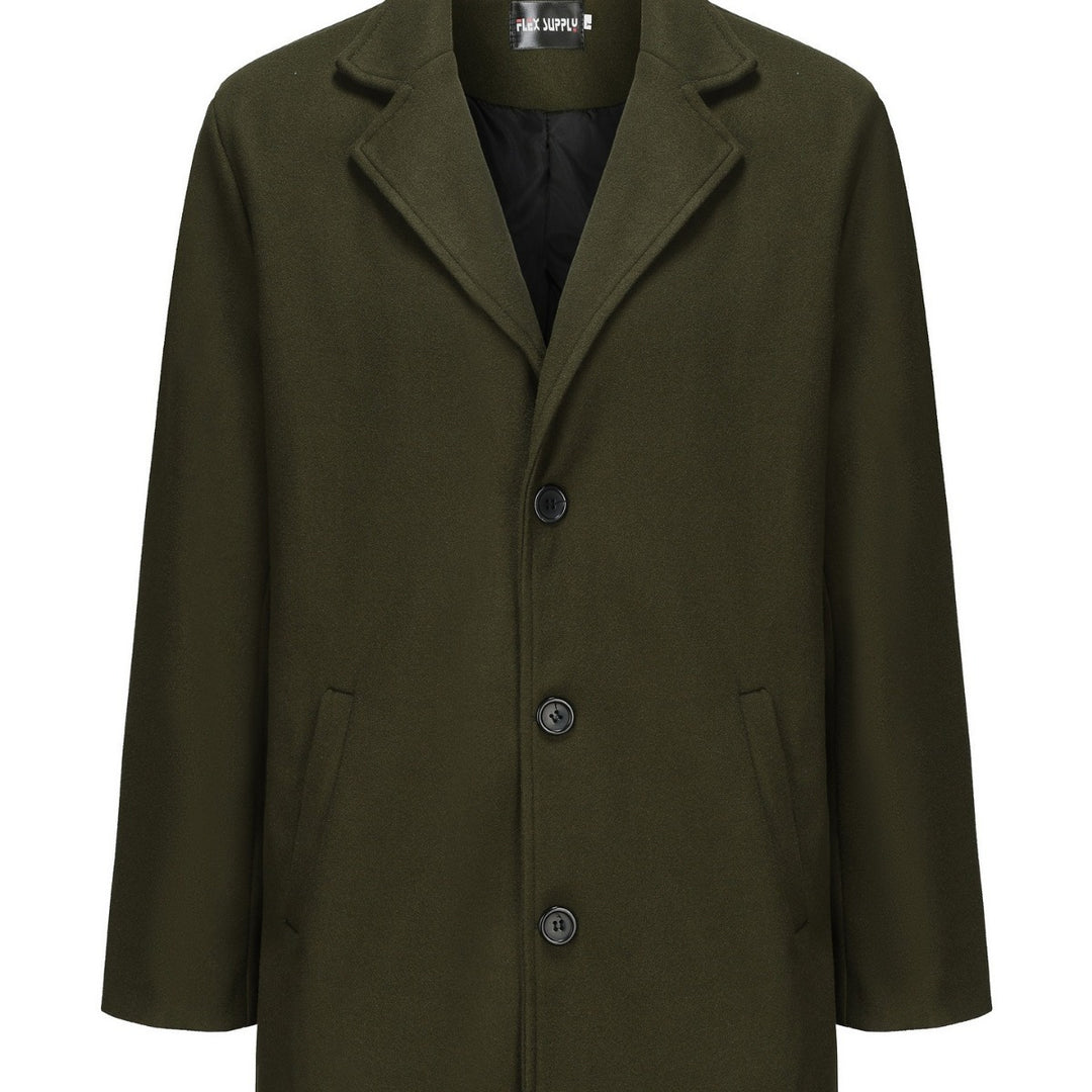 Herren eleganter, taillierter Mantel EB