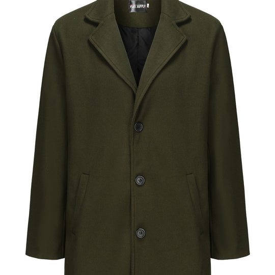 Herren eleganter, taillierter Mantel EB